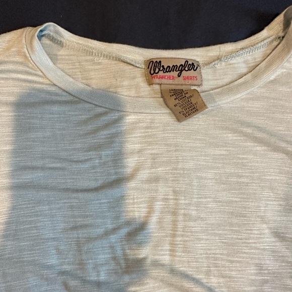 Women’s large Wrangler pale blue blouse new with tags. - Picture 5 of 7